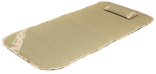 Ikehiko Corporation Japanese Rush Mat With Pillow Style With Pillow 88X180Cm (#7510980)