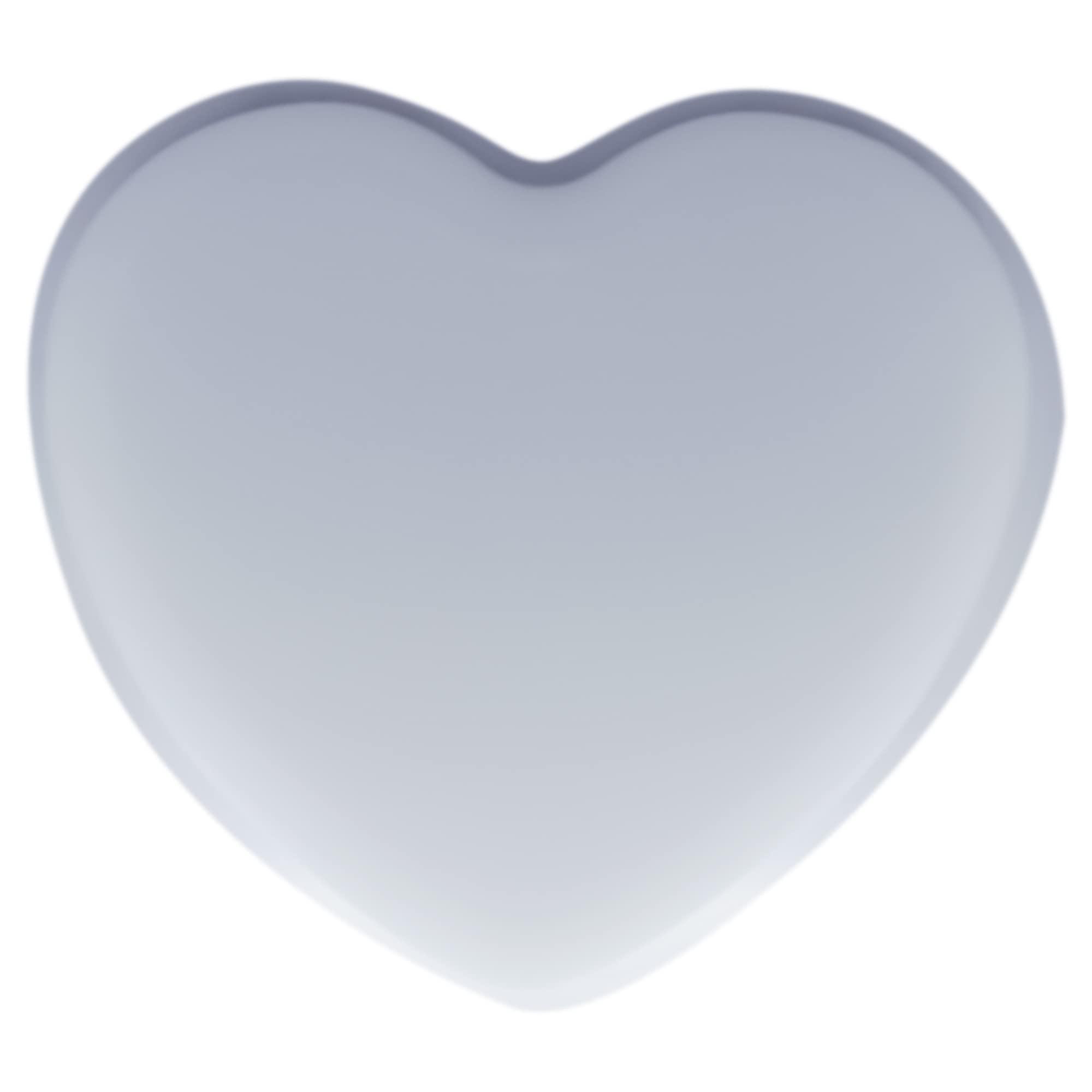 Pure Smile Japan Silicon Heart Puff Matte White Shpm02