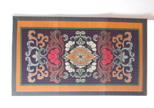 Ikehiko Corp Japan Kamon Grass 5-Fold Rush Mat 88X150Cm 1708410