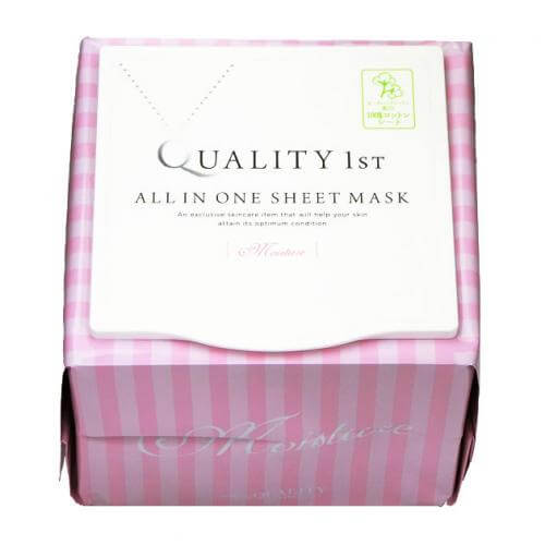 Quality First 1st All In One Sheet Mask Moist Ex 50 Sheets Long Time