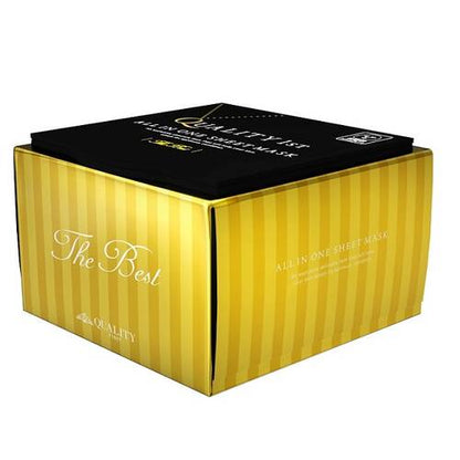 Quality First All-In-One Sheet Mask The Best Ex 20 Sheets - Japan Skincare Routine