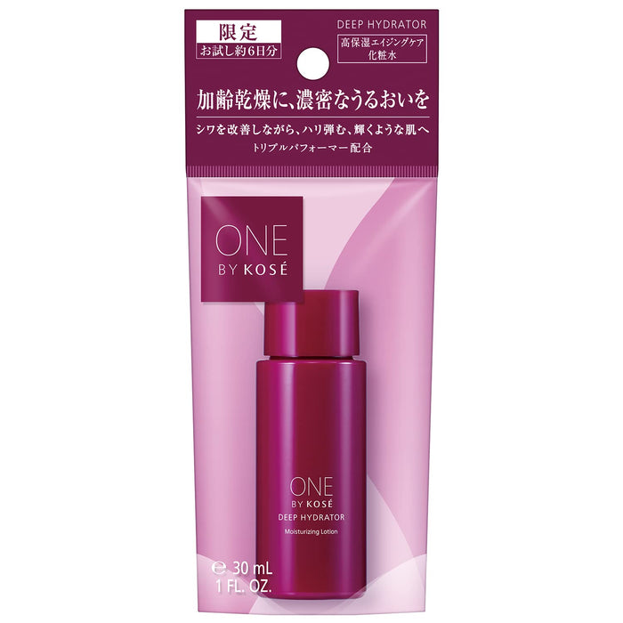 One By Kose Deep Hydrator 30Ml Lotion Highly Moisturizing Aging Care Wrinkle Improvement Whitening
