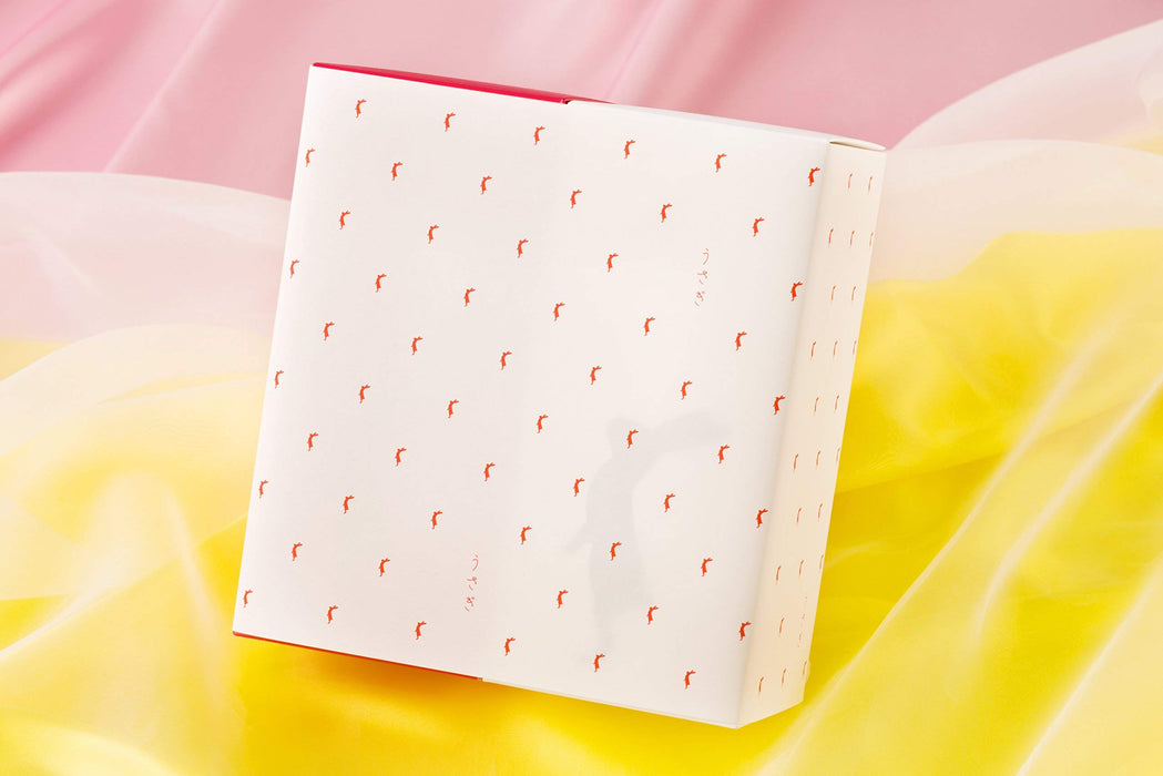 Rabbit 4-Roll Red & White Gift Box W/ Paper Bag Luxury Toilet Paper [Hospitality Gift Award] Family Celebration Gift From Japan