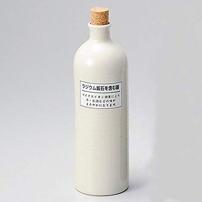Japanese Tableware Shochu Server/Bottle/Wine Cooler 720Cc White Tokiwa Tokiya Pro 28-272-028-Me Ziyue Kiln Japan