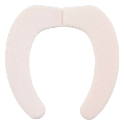 Lec Quick Wipe Water Repellent Suction Pad Pink Memory Foam Washable Toilet Seat Japan