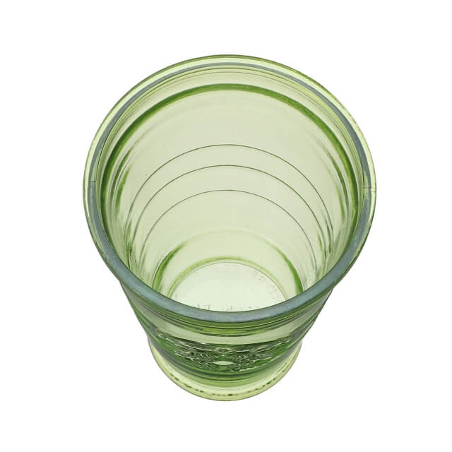 Recycled glass cold cup tumbler lime green 473ml - Japanese Starbucks