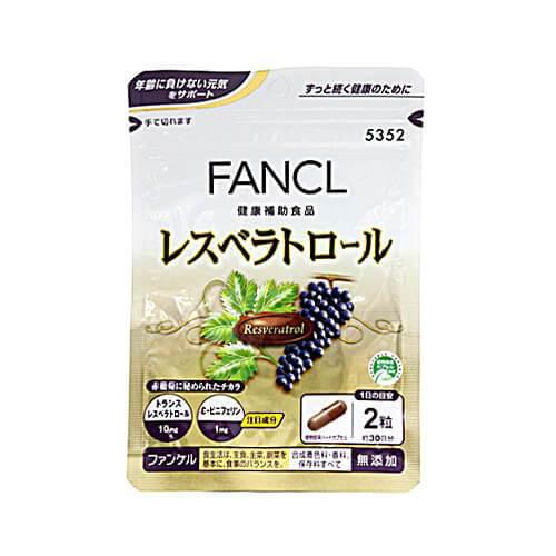 Fancl Resveratrol 30 Days 60 Capsules
