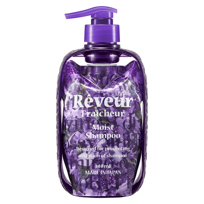Reveur Freshur Moist Shampoo Dispenser Set 340Ml Refill Japan (X 1)