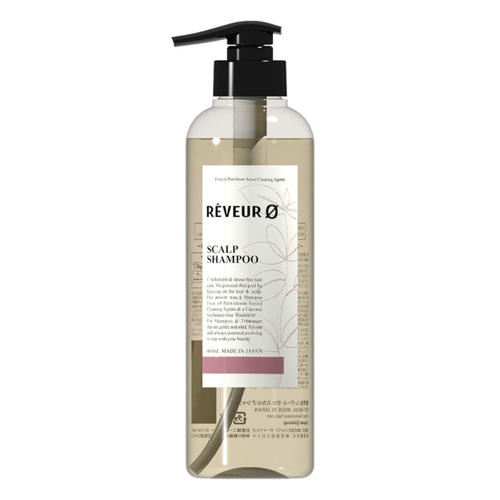 Reveur0 Japan Scalp Silicone Free Shampoo 460Ml (1 Bottle)
