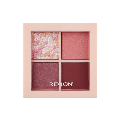 Revlon Quad Eyeshadow 003 Vintage Rose Bordeaux Pink 3.0G
