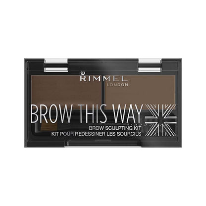 Rimmel Brow Sculpt Kit 002 Medium Brown