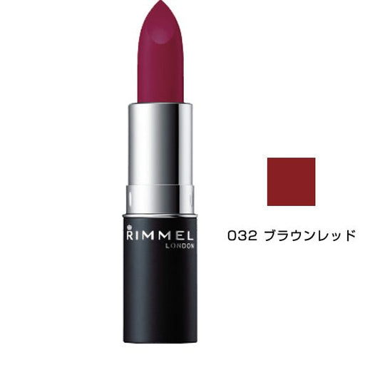 Rimmel Marshmallow Look Lipstick 032 Brown Red Japan With Love