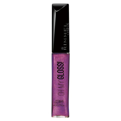 Rimmel Oh My Gross 015 Twilight Purple 6.5ml - Moisturizing Purple Lipstick - Makeup Brands