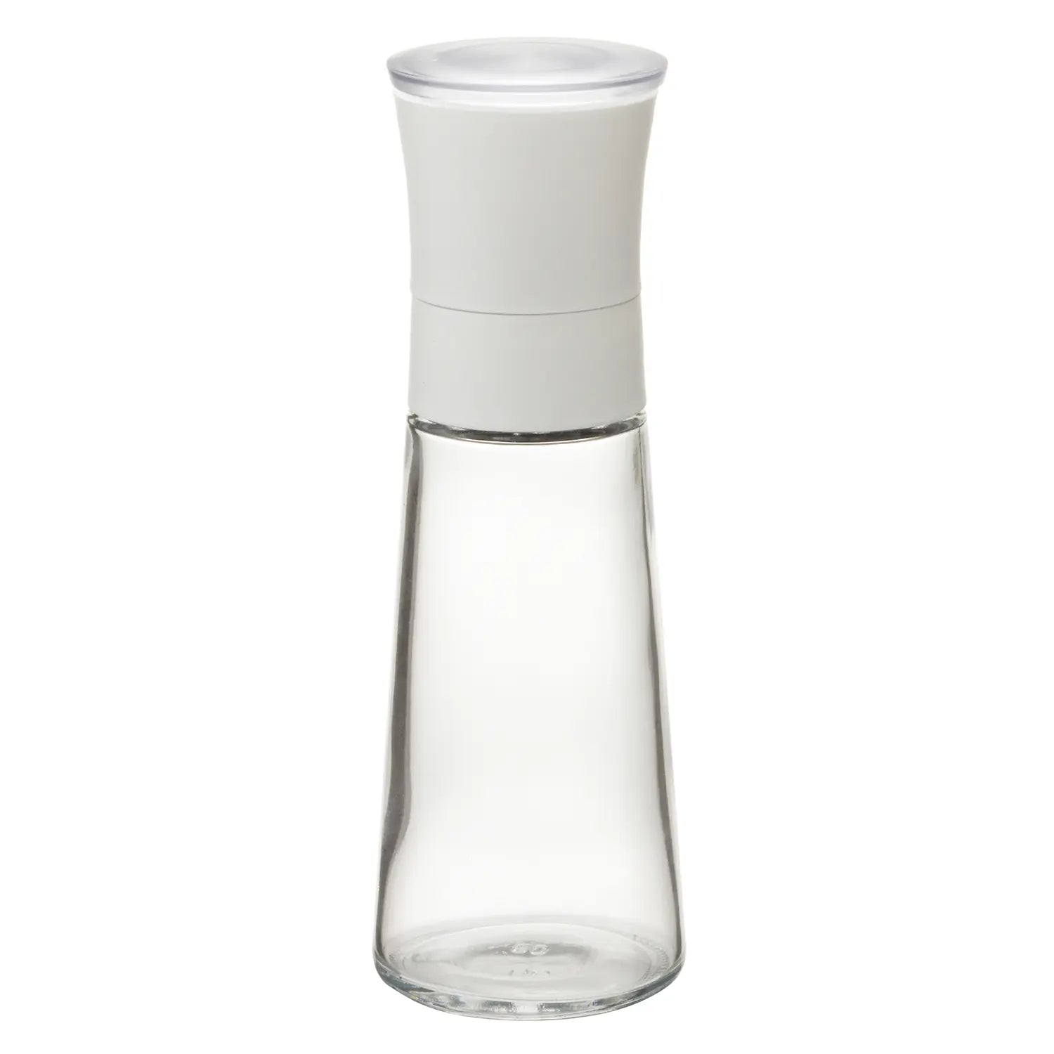 Risu Stavia Luxe Soda Glass Pepper & Salt Mill White - Middle