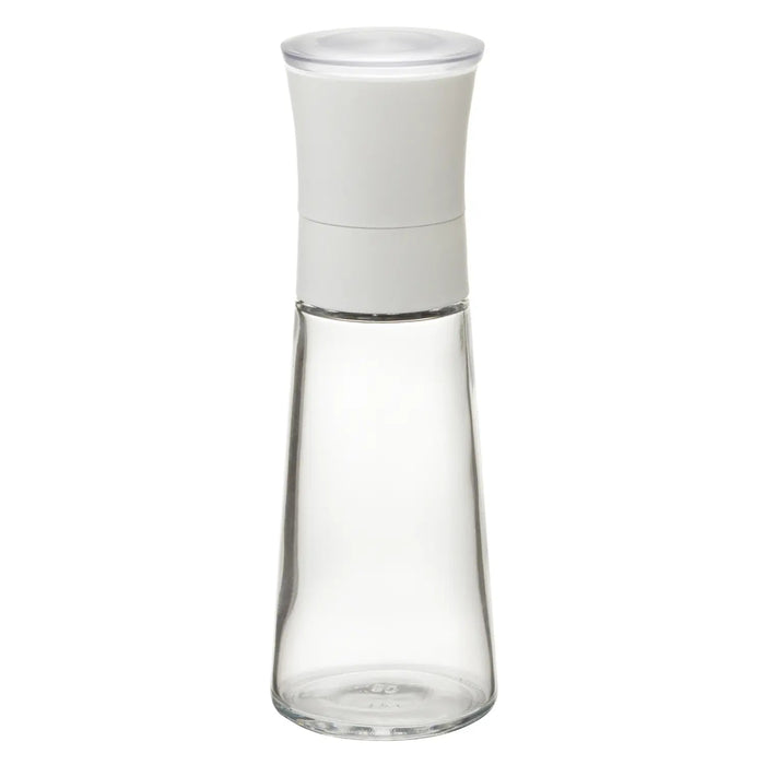 Risu Stavia Luxe Soda Glass Pepper & Salt Mill White - Middle