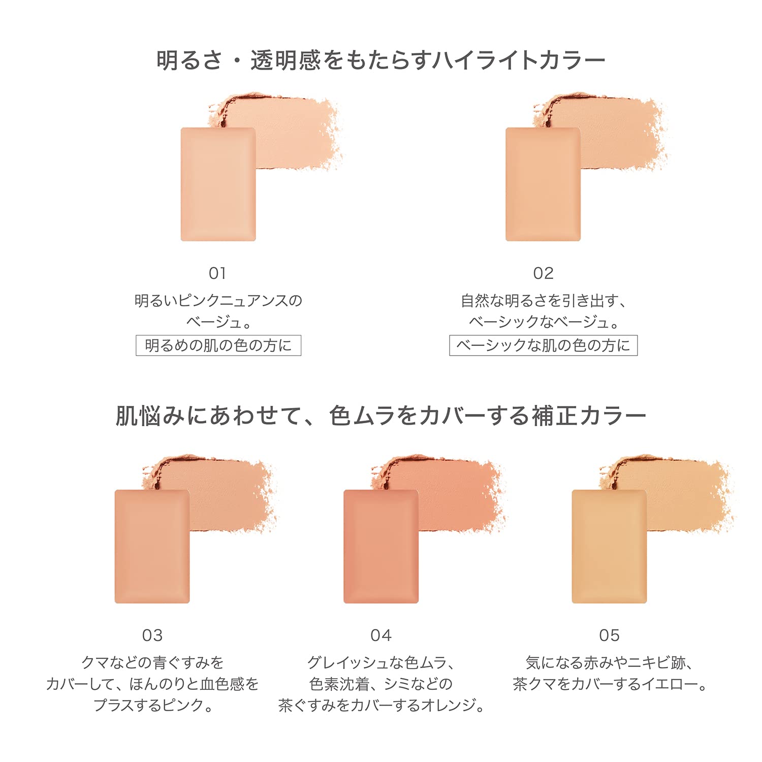 Rmk Flawless Cover Concealer 03 Pink Refill for Uneven Skin Tone Correction