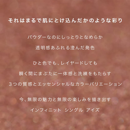 Rmk Infinite Single Eyes 06 - Highly Pigmented Matte Woodrose Eyeshadow