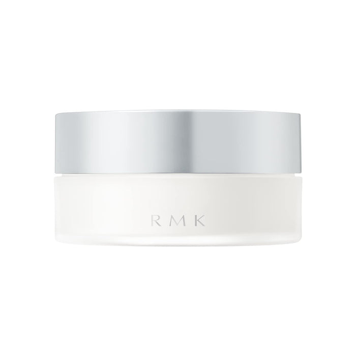 Rmk Airy Touch Finishing Face Powder 02 White - Whitening Loose Powder with Puff
