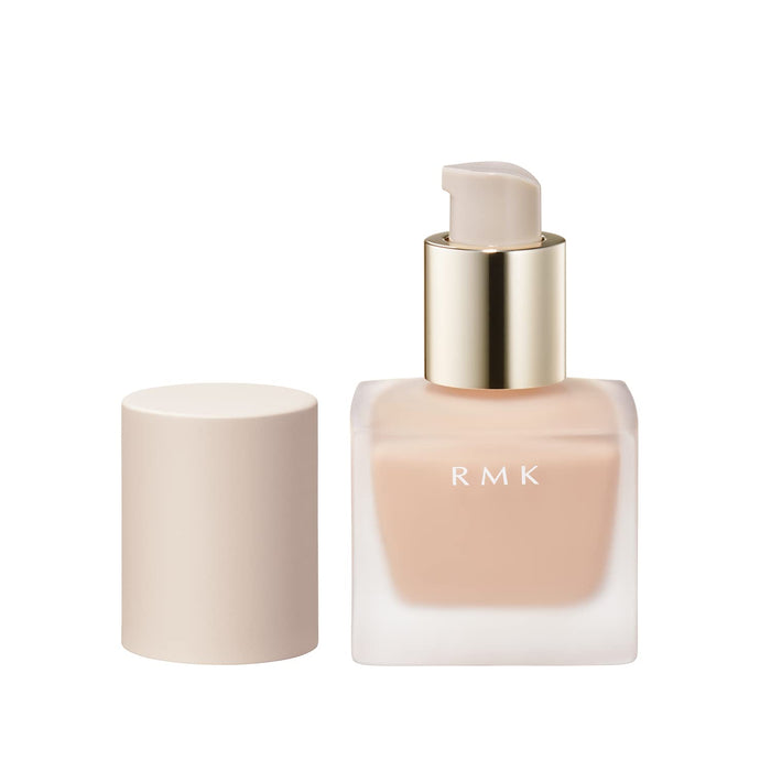 Rmk Natural Liquid Foundation 201 30ml Serum-Infused for Flawless Skin