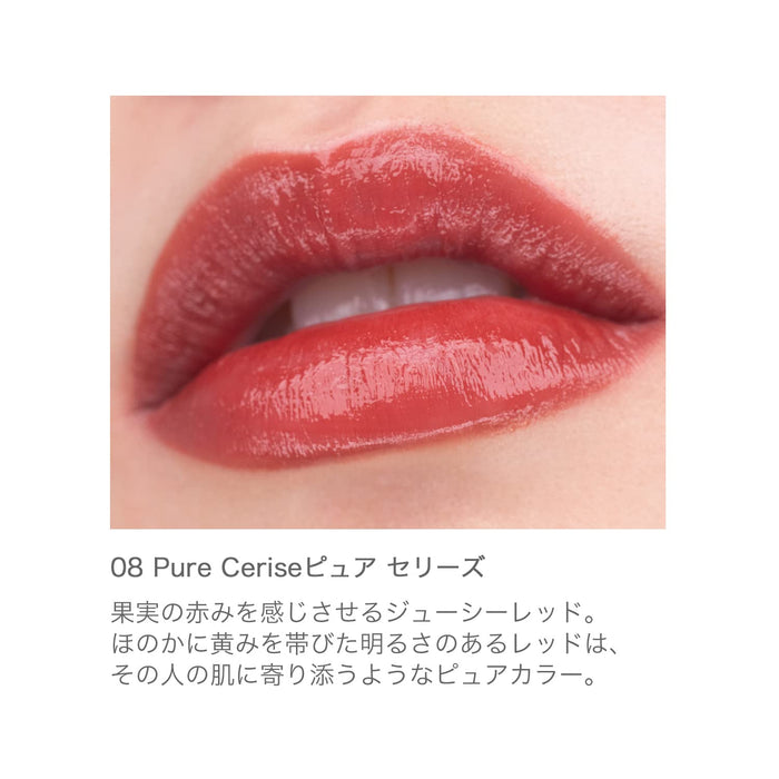 Rmk Liquid Lip Color 08 Pure Cerise with Hyaluronic Acid for Moisturizing