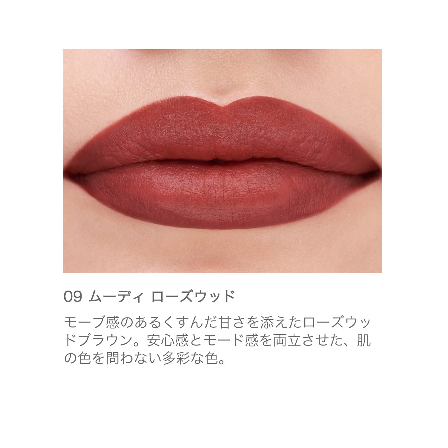 RMK Matte Lipcolor 09 Moody Rosewood - Premium Quality Lipstick from RMK Official