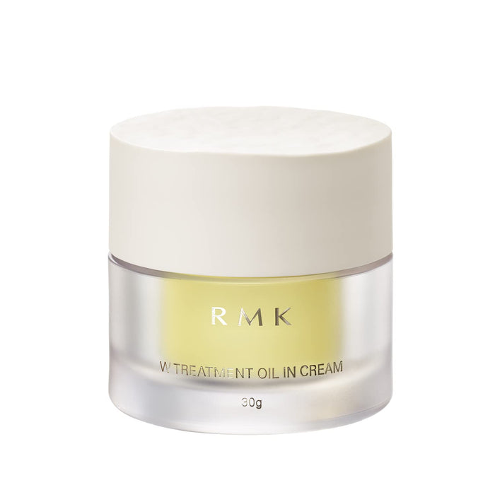 Rmk W Treatment Oil in Cream 30g - Moisturizing Night Skin Care Face Cream