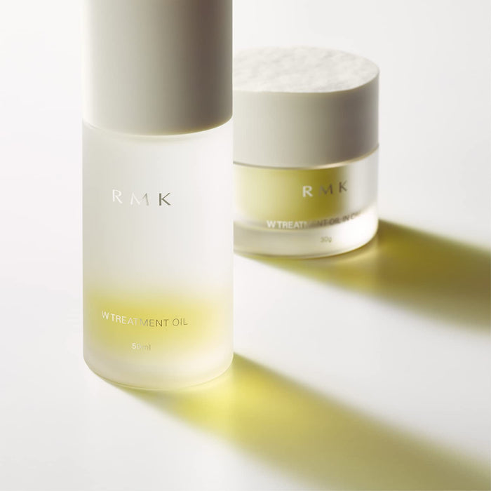Rmk W Treatment Oil in Cream 30g - Moisturizing Night Skin Care Face Cream