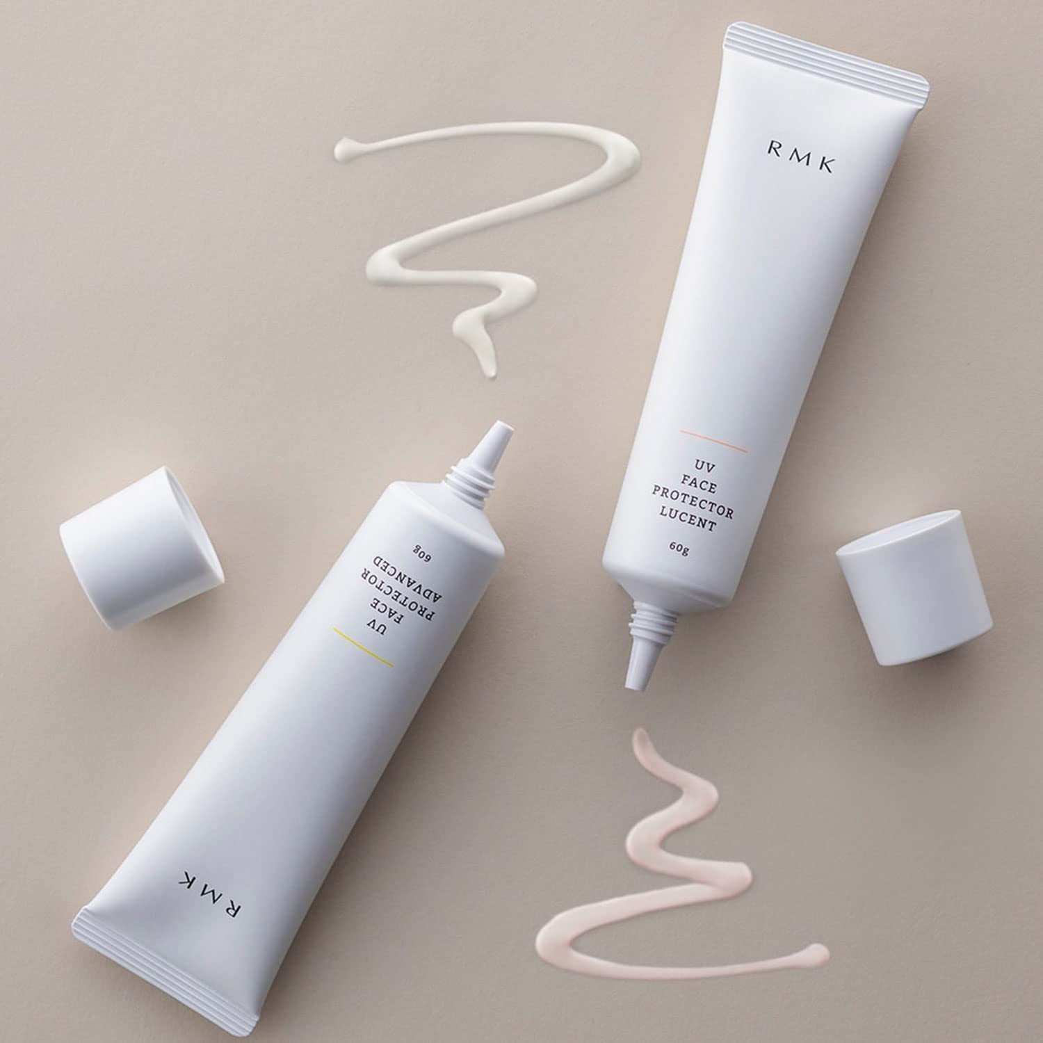 Rmk UV Face Protector Lucent 60g - SPF35 PA+++ Moisturizing Sunscreen Skin Care