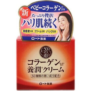 Rohto 50 Megumi Aging Yojun Cream Moisturizer Aging Care 90g - Japanese Anti Aging Cream