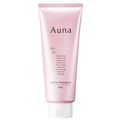 Rohto Auna Mild Hot Cleansing Gel 200g - Facial Cleansers Gel Made In Japan