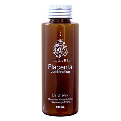 Rozebe Whitening Placenta Enriched Milk 100ml Japan With Love