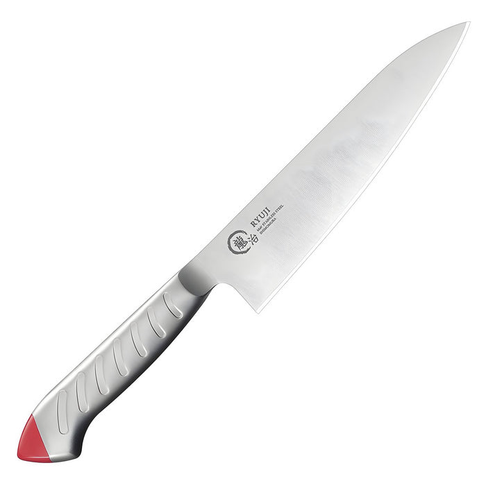 Ryuji Molybdenum Steel Gyuto Knife 18cm - Red