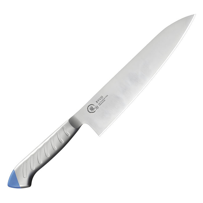 Ryuji Molybdenum Steel Gyuto Knife 21cm - Blue