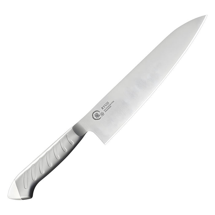 Ryuji Molybdenum Steel Gyuto Knife 21cm - White