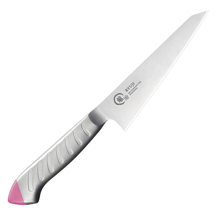Ryuji Molybdenum Steel Honesuki Knife Pink