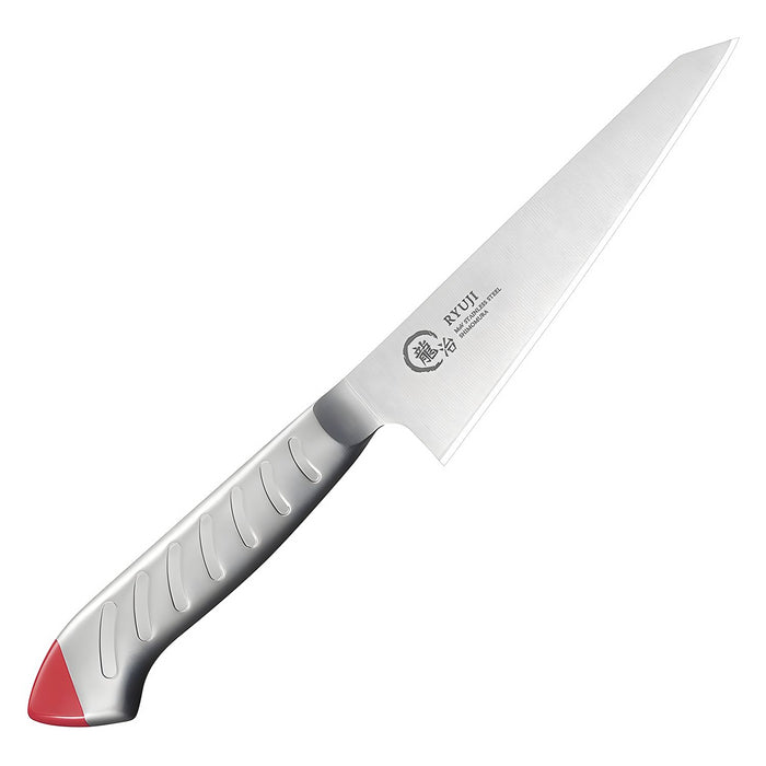 Ryuji Molybdenum Steel Honesuki Knife Red