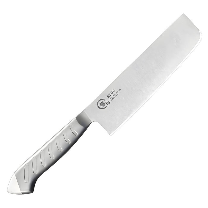 Ryuji Molybdenum Steel Nakiri Knife White