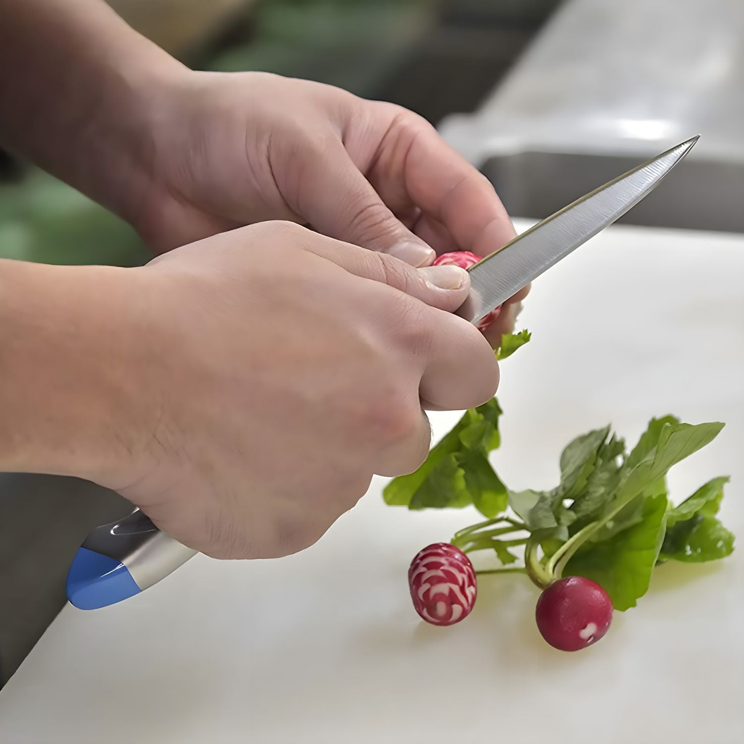 Ryuji Molybdenum Steel Petty Knife 15cm - White