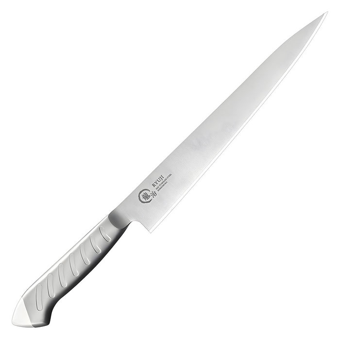 Ryuji 钼钢 Sujihiki 刀 27 厘米 - 白色