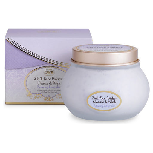 Sabon Face Polisher Refreshing Facial Cleanser 200ml Mild Scent Of Lavender Japan With Love 1