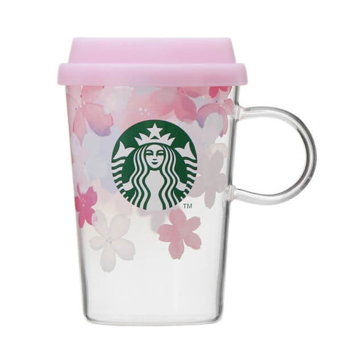 SAKURA2022 Heat-Resistant Glass Mug Gradient 355ml - Japanese Starbucks