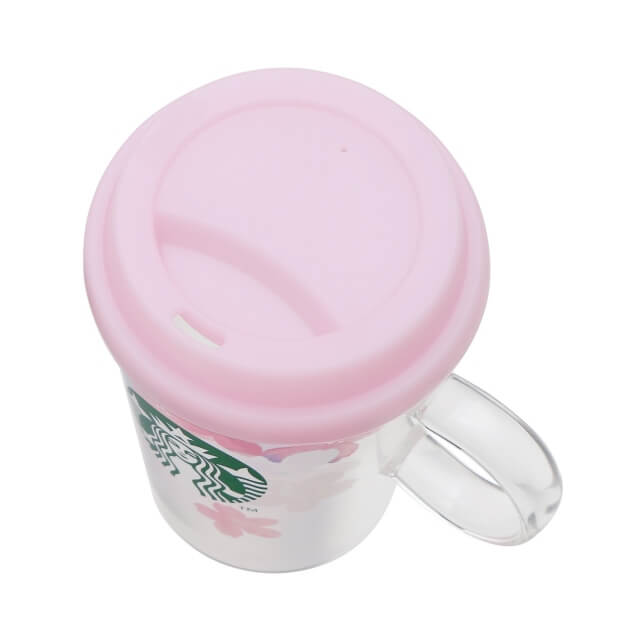 Starbucks Sakura 2022 Heat Resistant Glass Mug Gradient 355ml - Japanese Starbucks Glass Mugs