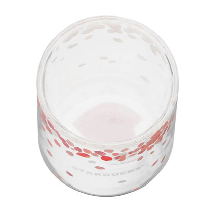 Starbucks Sakura 2022 Heat Resistant Glass Cup 237ml - Japanese Starbucks Glass Cups