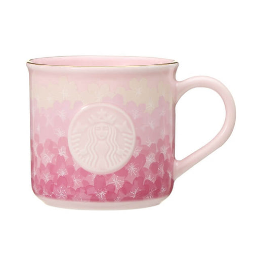SAKURA2022 Logo Mug Petal Gradient 355ml - Japanese Starbucks