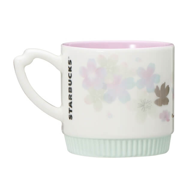 Starbucks Sakura 2022 Mug Cup Petal Handle 355ml - Japanese Starbucks Mug Cups