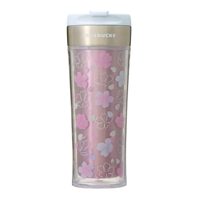 Starbucks Sakura 2022 不銹鋼創造您的玻璃杯 473ml - 日本星巴克玻璃杯