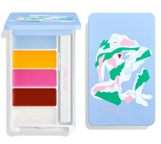 Shiseido Aqua Gel Lip Palette 02 Tropical Island Beach - Japanese Lip