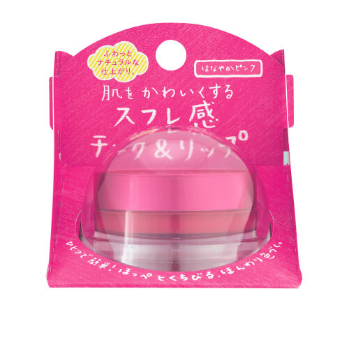 Sugao Soufflé Cheek & Lip Cream 6.5g Pink