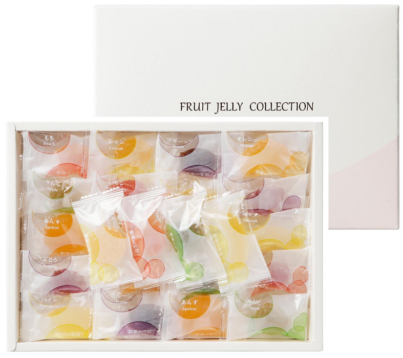 Saika No Gem Japan Fruit Jelly Collection 1 Box (44 Pieces 15 Types)