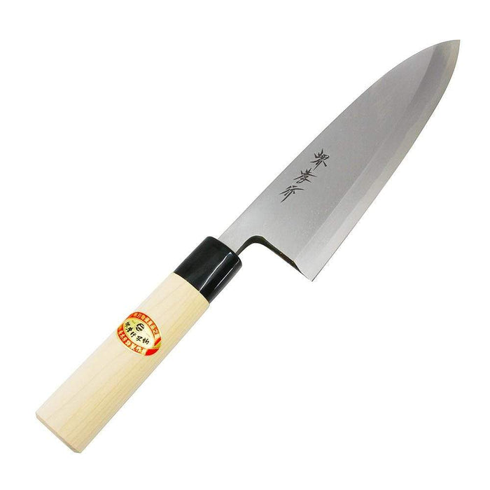 Sakai Takayuki Kasumitogi Shirogami Carbon Steel Deba Knife Deba 180mm (06037)
